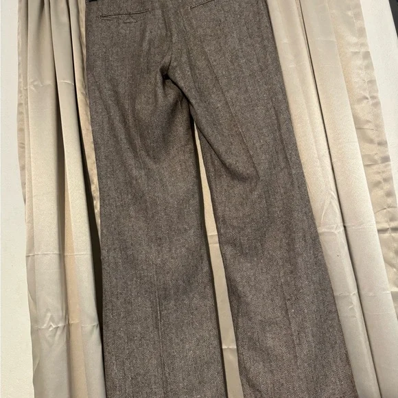 Tulle Brown Herringbone Pants - Picture 4 of 14